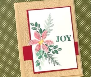 Joy- Christmas Card