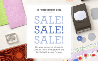 Huge Seasonal Sale – November 15-18, 2022