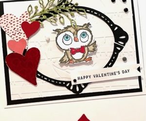 Awesome Owls Valentine Card