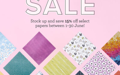 Designer Series Paper Sale