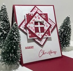 Square Layered Christmas Card