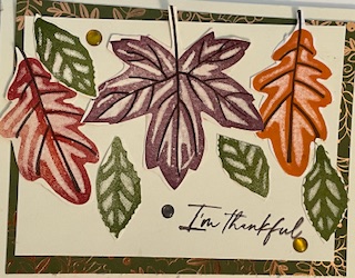 Autumn Leaves – A Gratitude Card